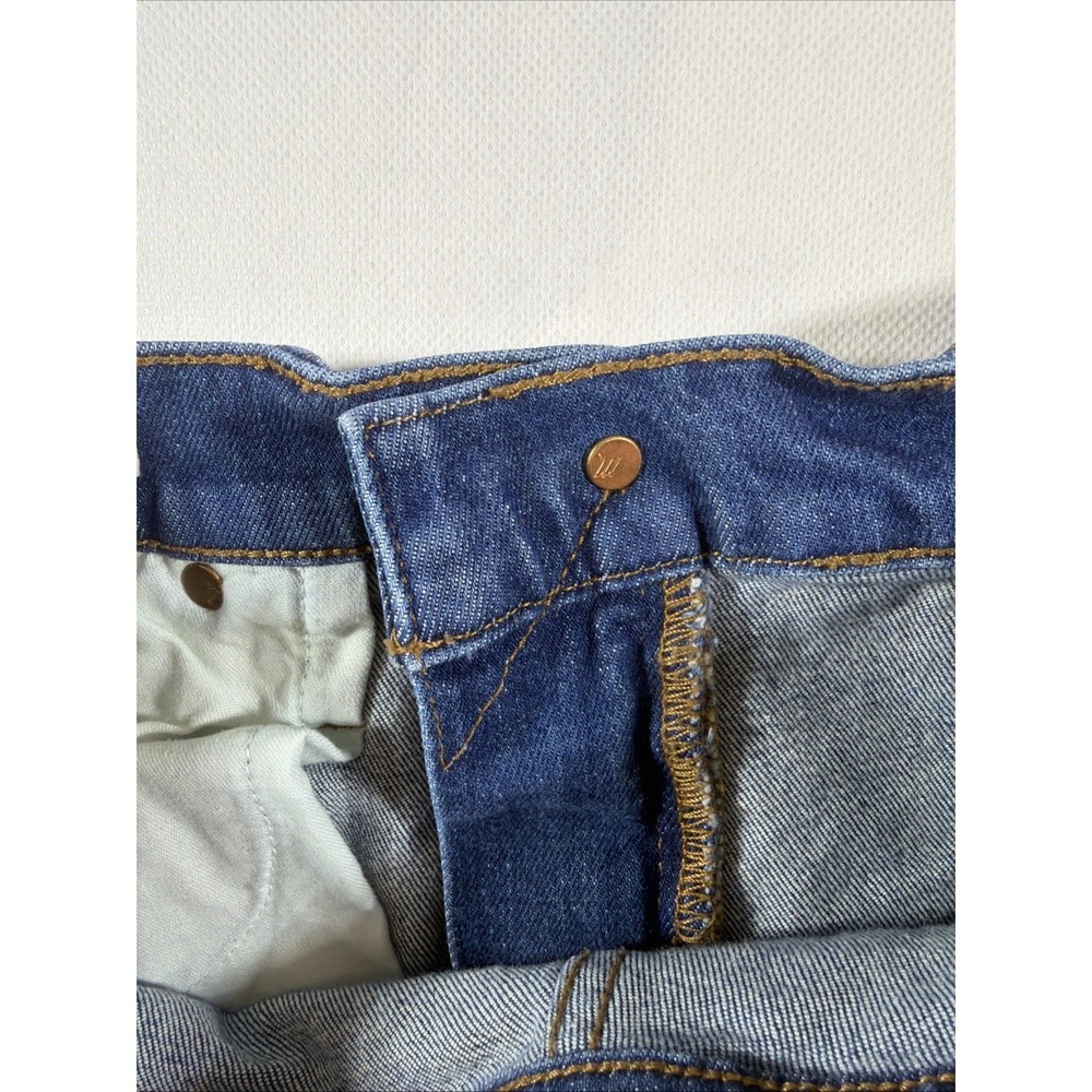 Madewell The Slim Boyjean Floral Embroidered High Rise Straight Leg Jeans 30 - Picture 16 of 16